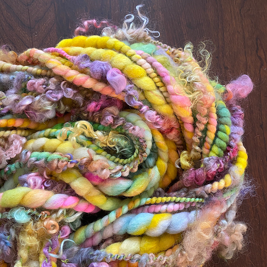 Plein soleil  Art yarn