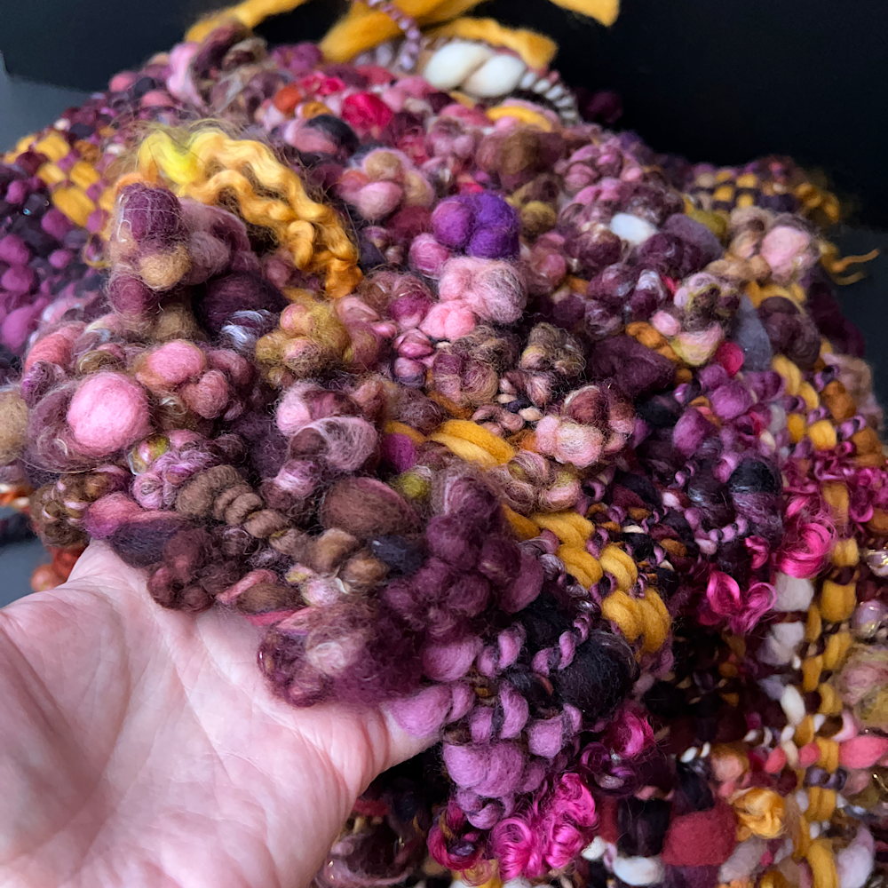 Woven scarf 94” X 8”