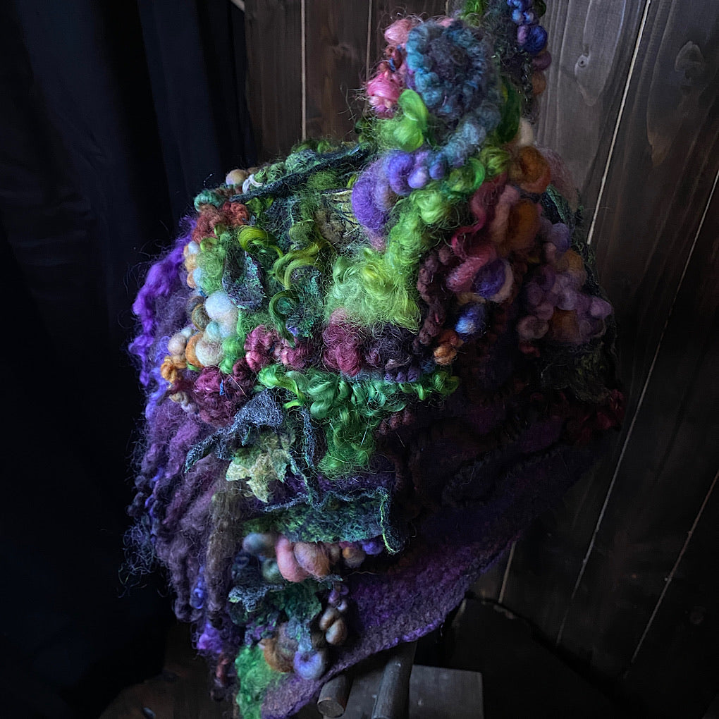 One spell - Felted hood