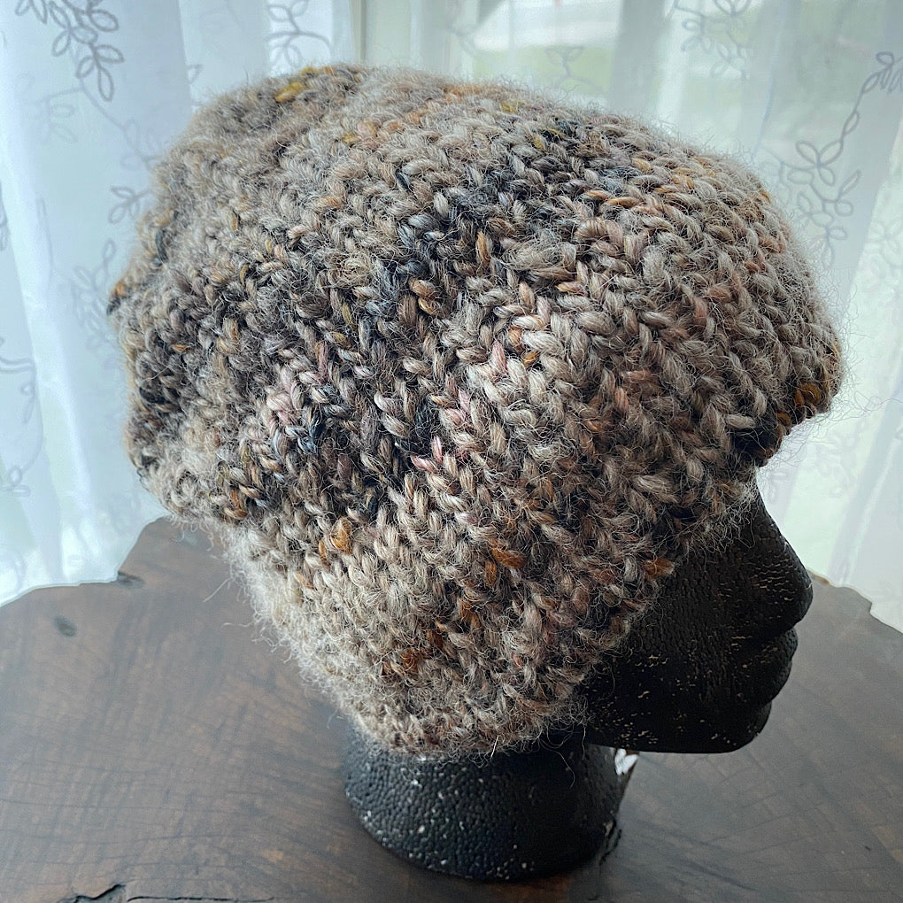 Merino silk unisex beanie