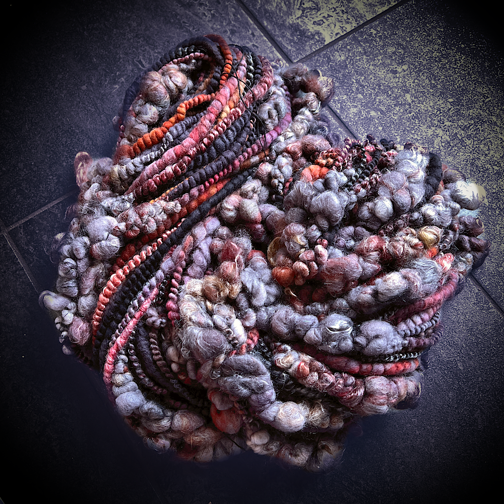 Ambre Smoke - large set of jumbo art yarn 11 oz