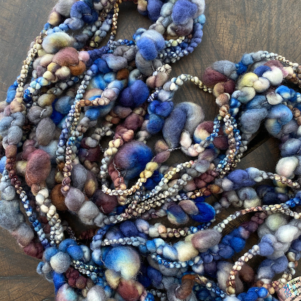 CUSTOM Dear earth Jumbo boucle art yarn
