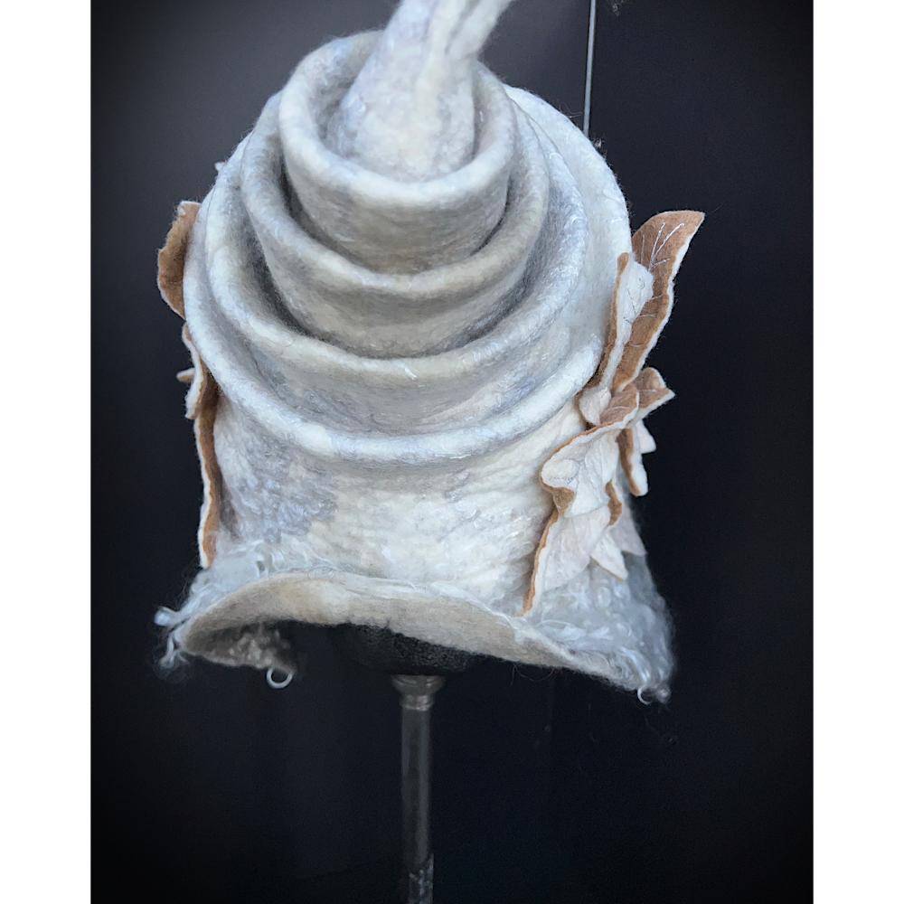 Felted fairy hood 23-24”