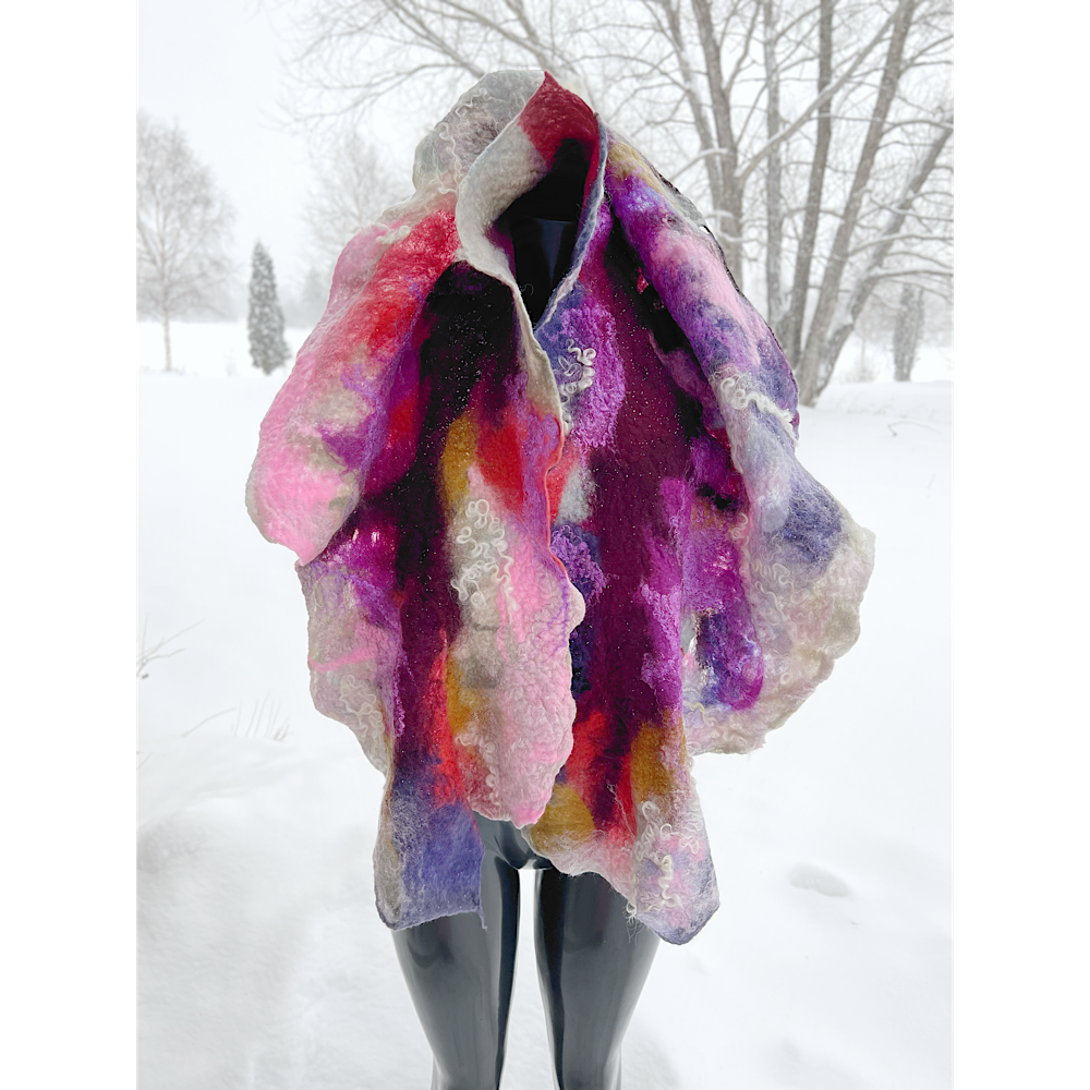 Felted scarf 2023