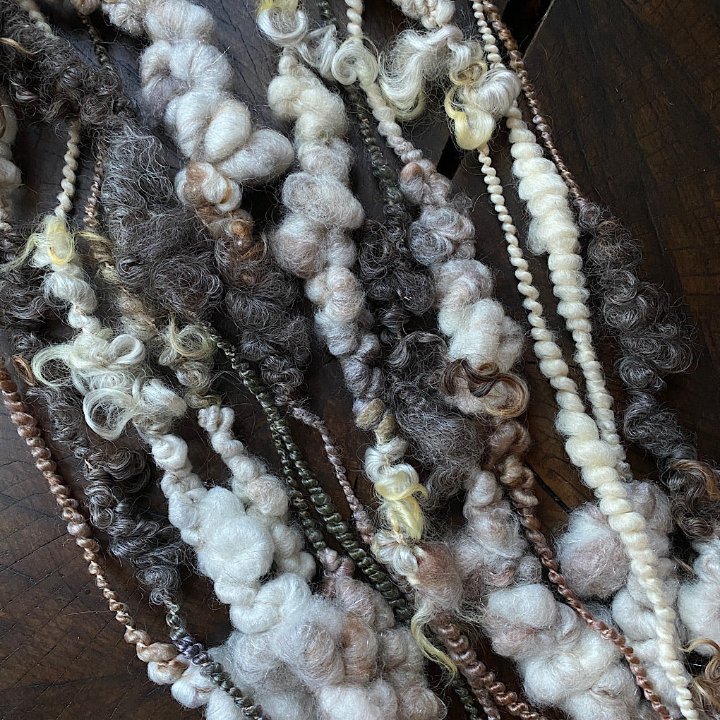 CUSTOM Snow white Signature Art yarn