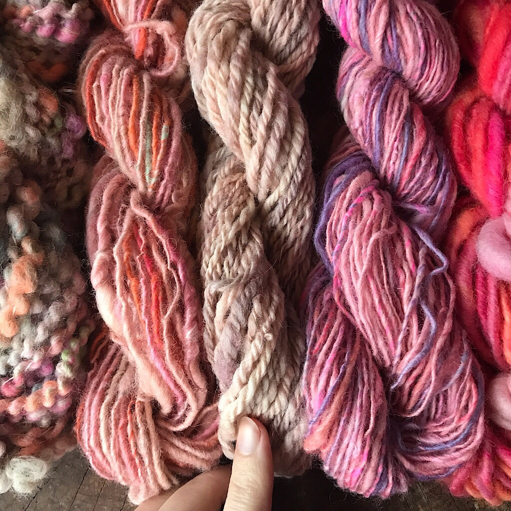 Hand spun yarn kit