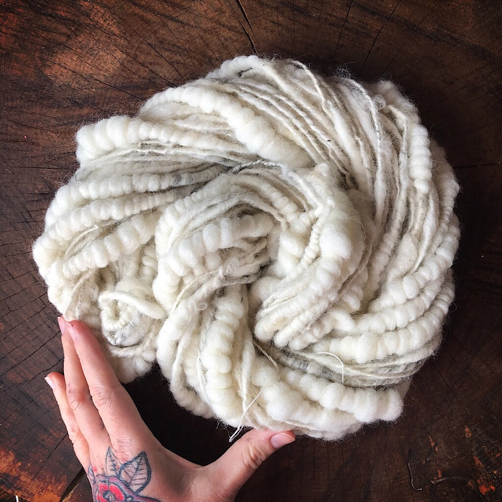 Au naturel - art yarn