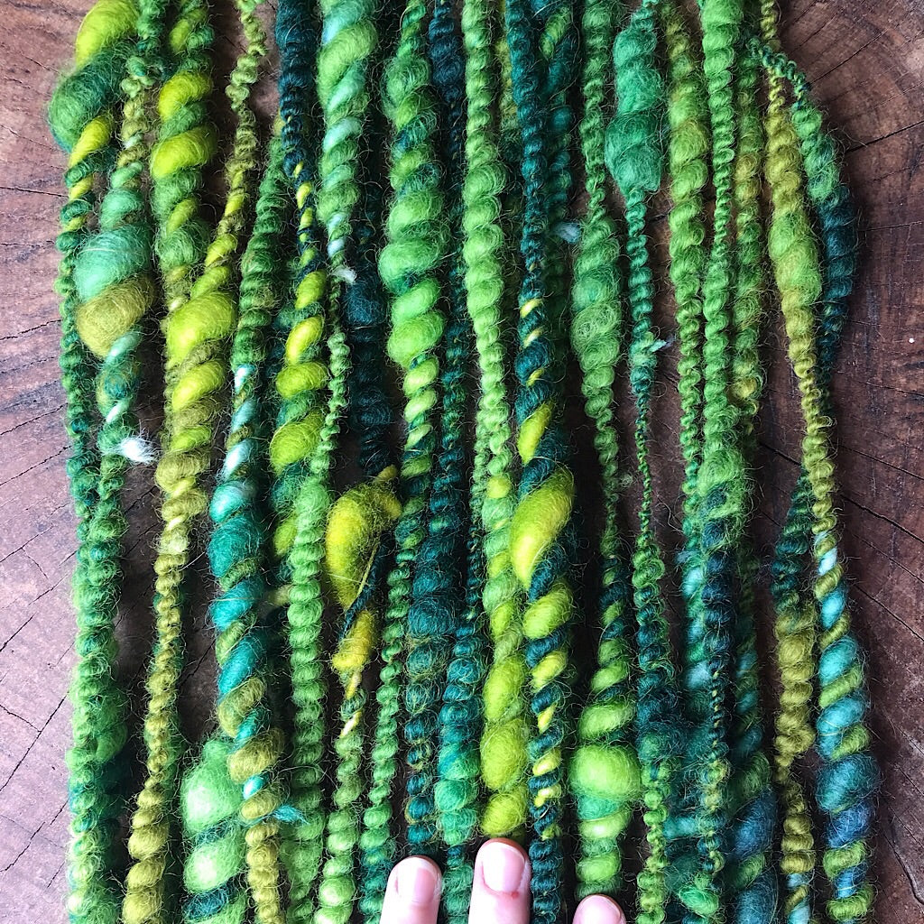 Elf Green  art yarn