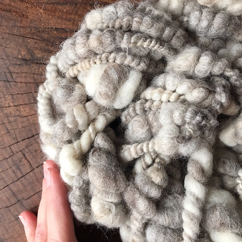 Eco wool art yarn