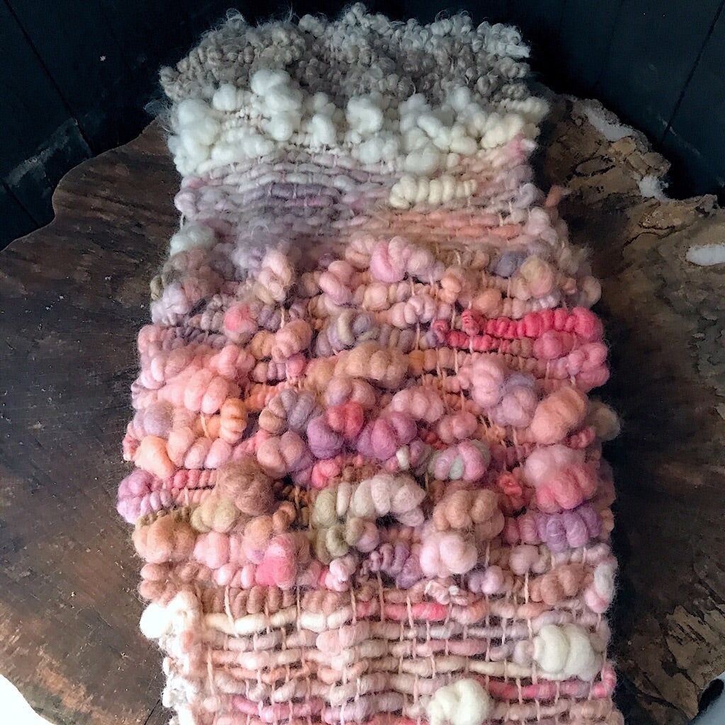Giant Blush pink scarf