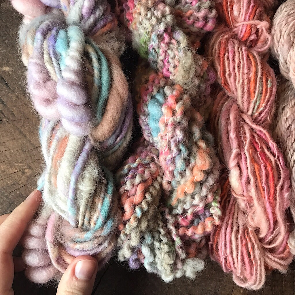 Hand spun yarn kit