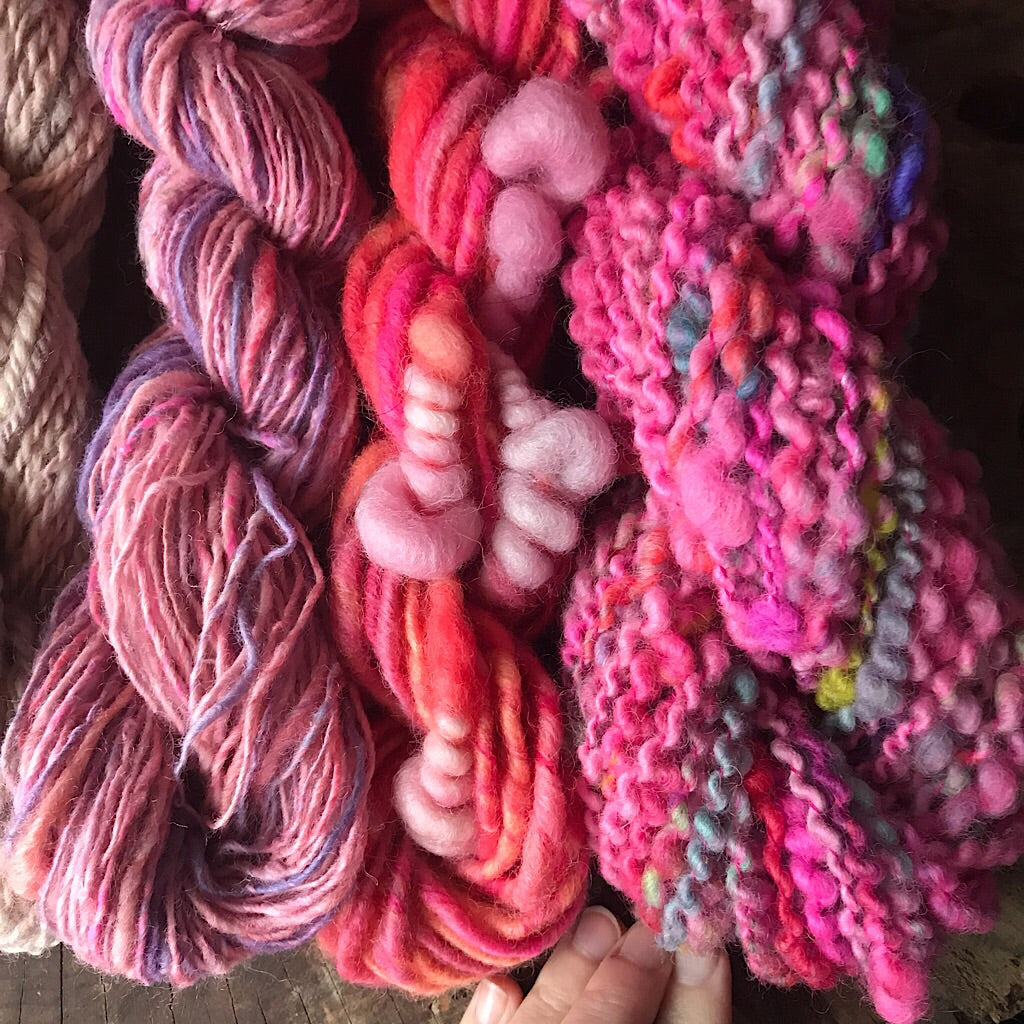 Hand spun yarn kit