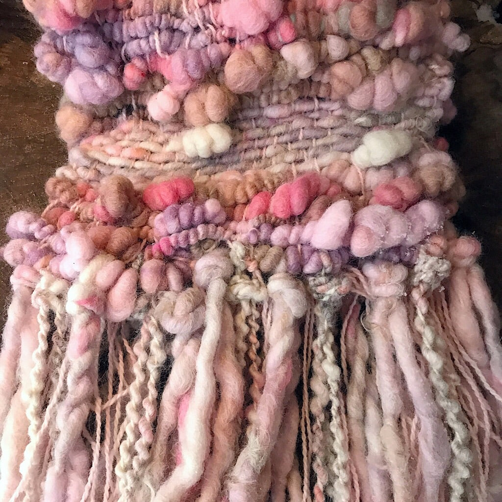 Giant Blush pink scarf