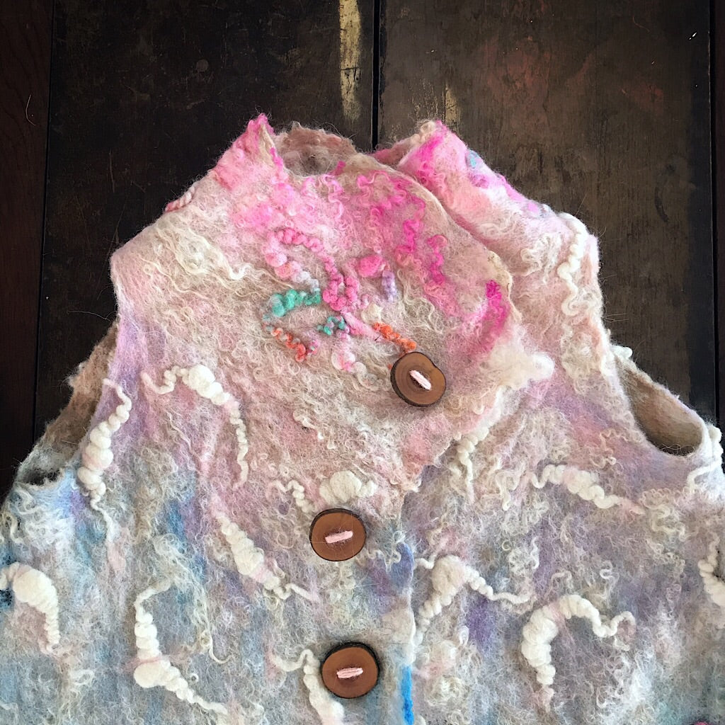 Felt vest