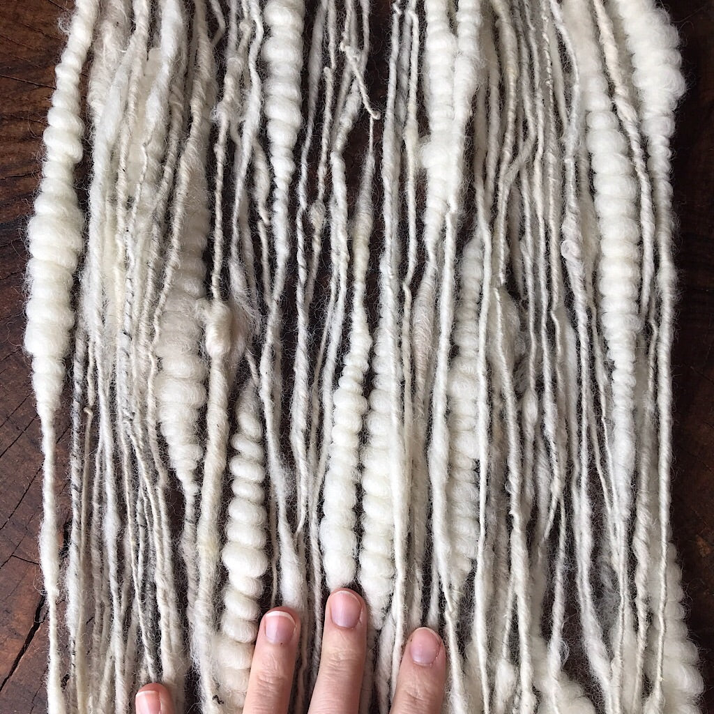 Au naturel - art yarn