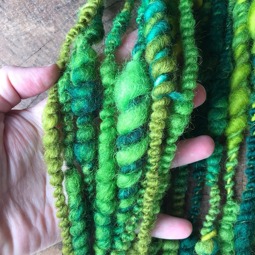 Elf Green  art yarn