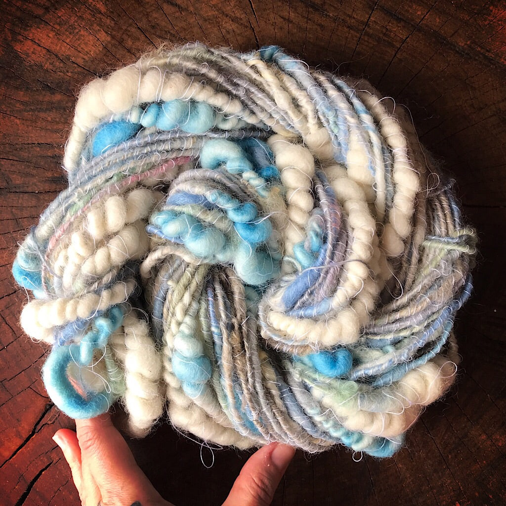 Dark Clouds - Art yarn
