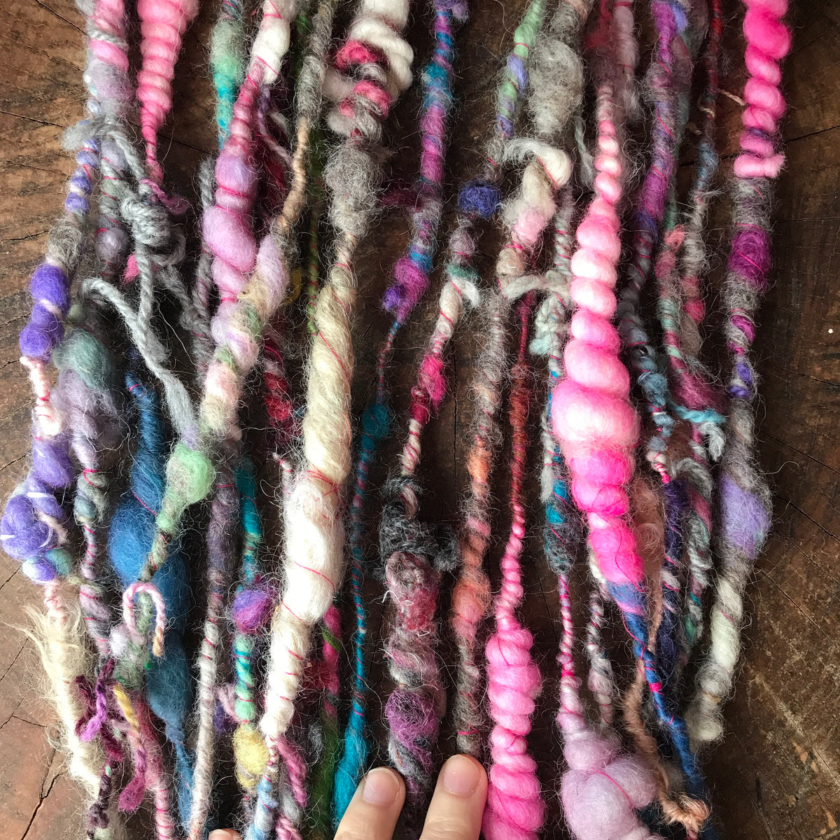 Yarn scraps art yarn 100g - Mynoush