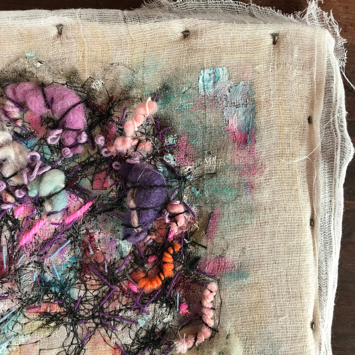 Embroidered portrait #2 - Mynoush