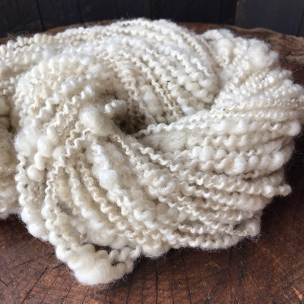 Au naturel hand spun yarn