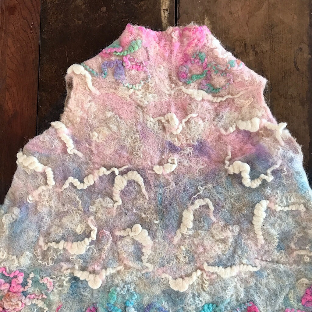 Felt vest