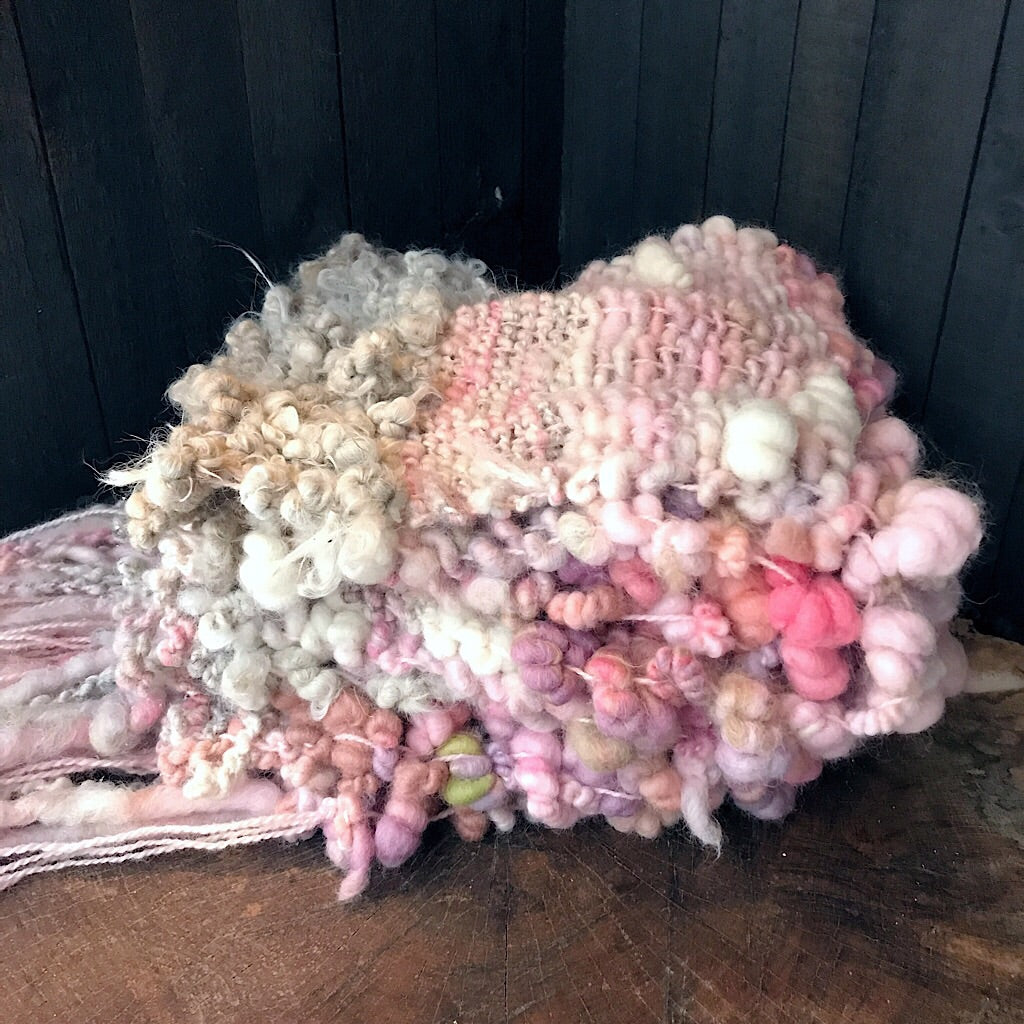 Giant Blush pink scarf