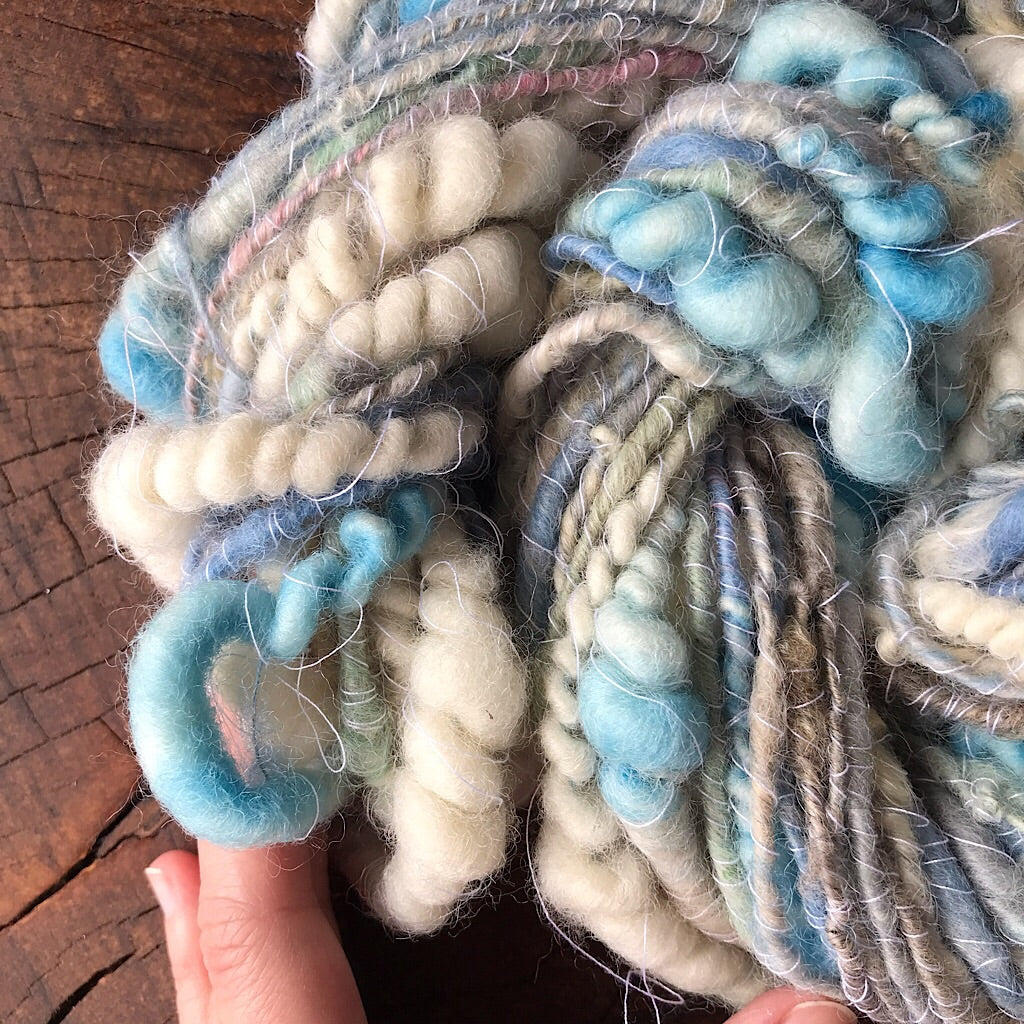 Dark Clouds - Art yarn