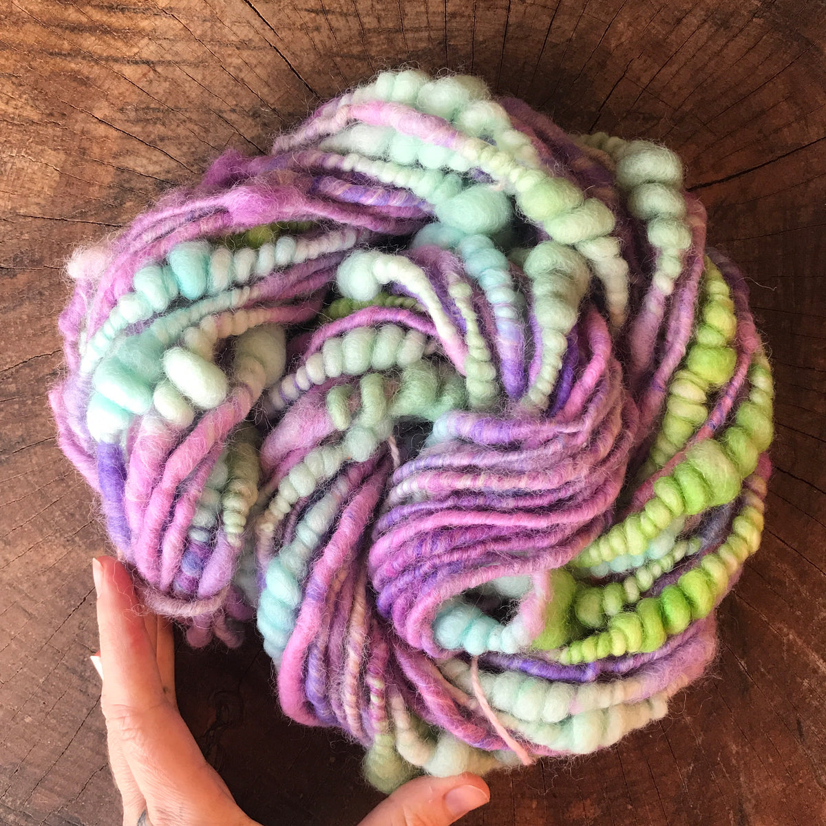 Purple pastel art yarn 100g - Mynoush