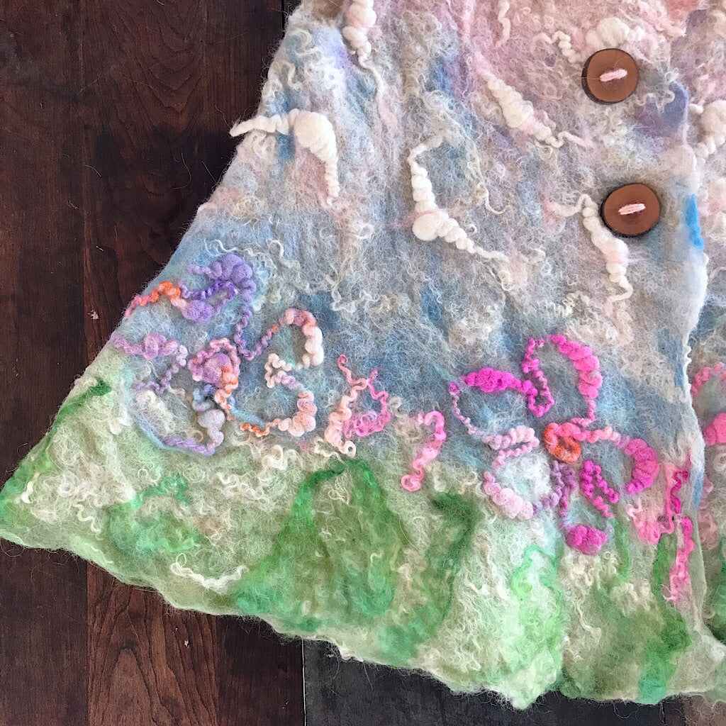 Felt vest