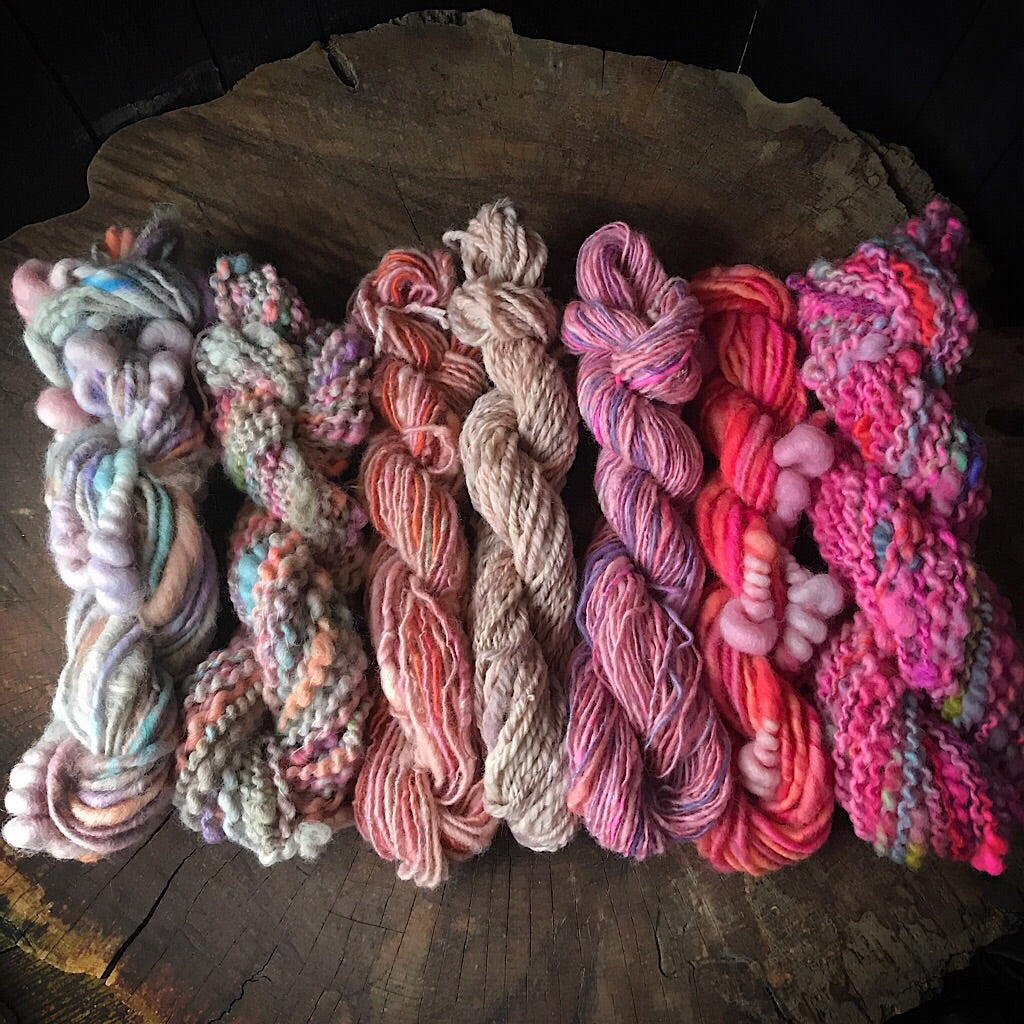 Hand spun yarn kit