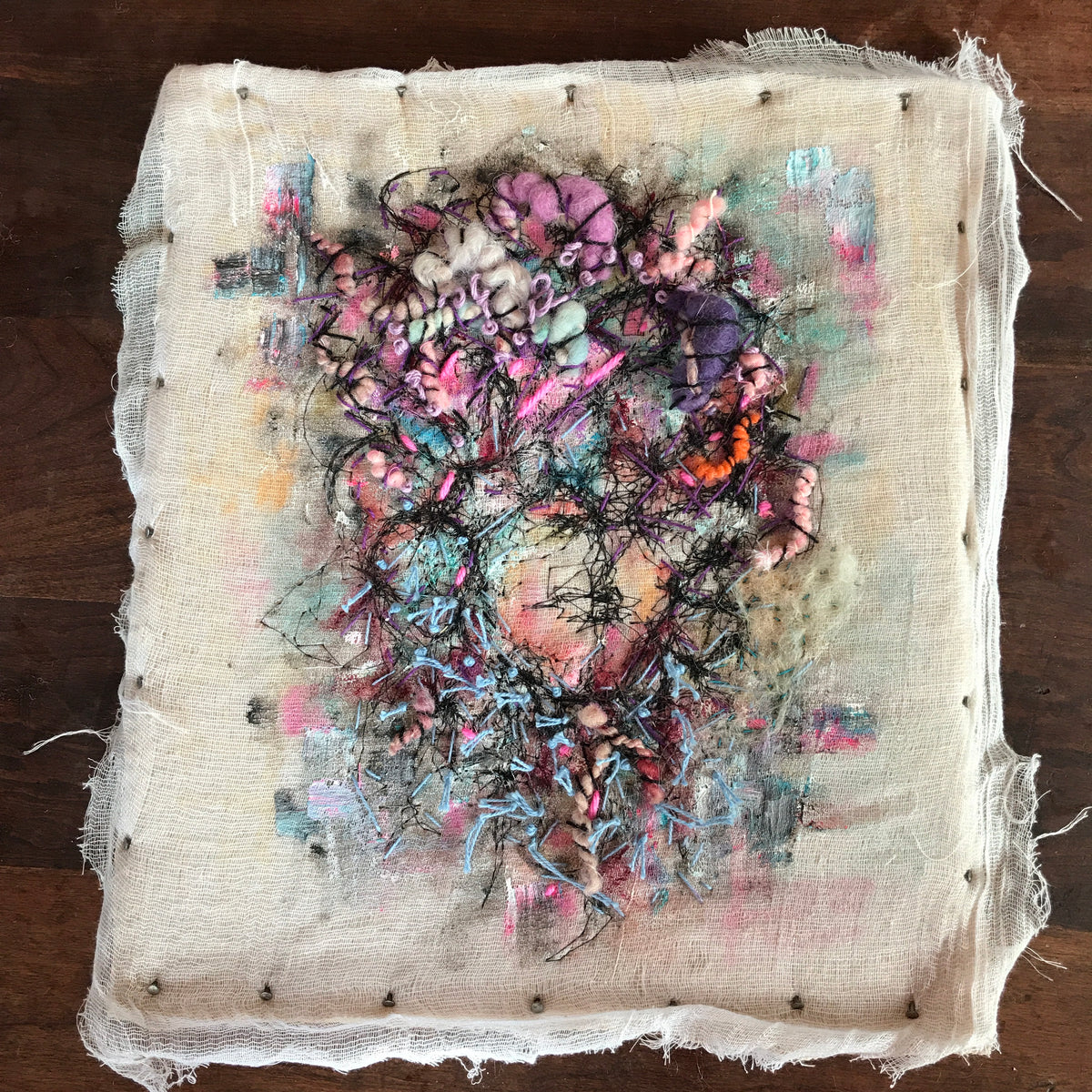 Embroidered portrait #2 - Mynoush