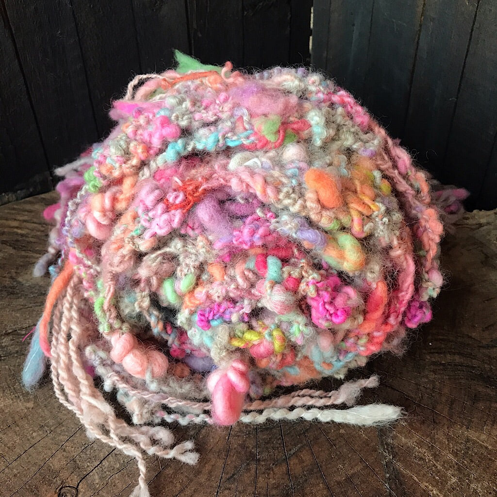 Romance knitted shawl