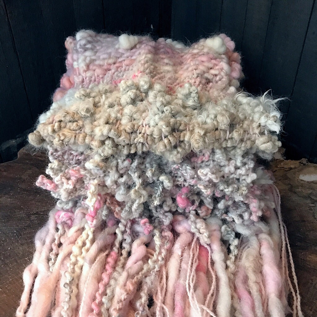Giant Blush pink scarf