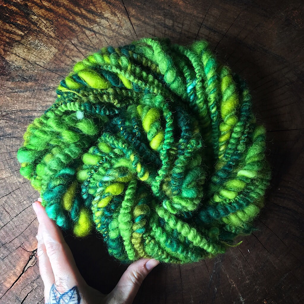 Elf Green  art yarn